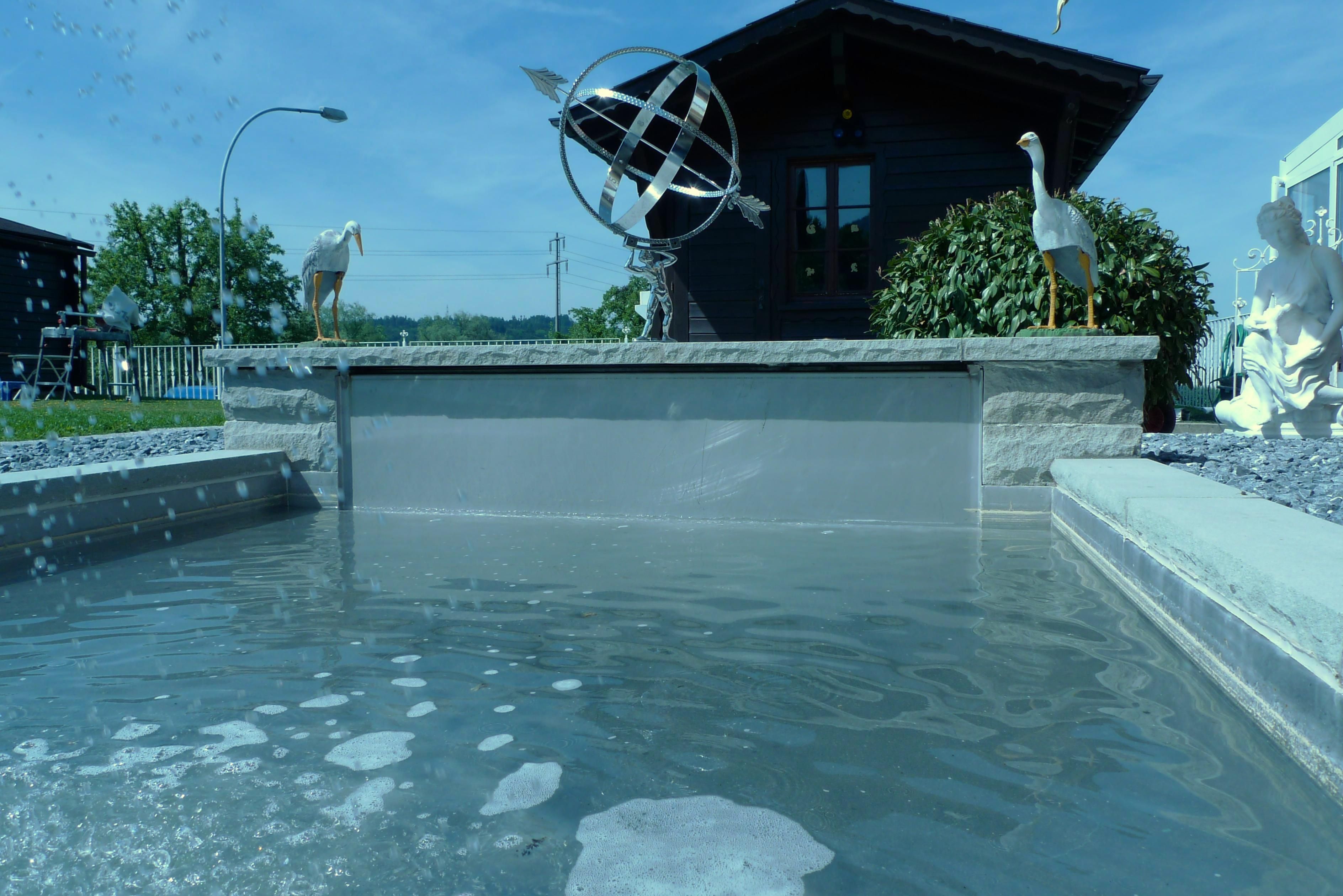 Laederach Gartenbau - Wasser im Garten - Gartenbau