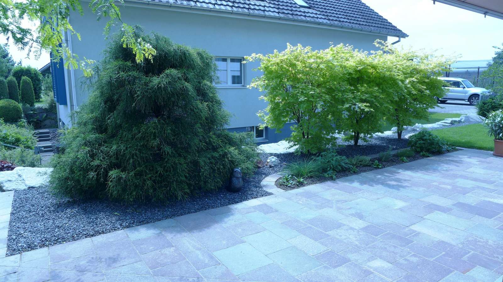Laederach Gartenbau - Gartensitzplatz - Gartenbau